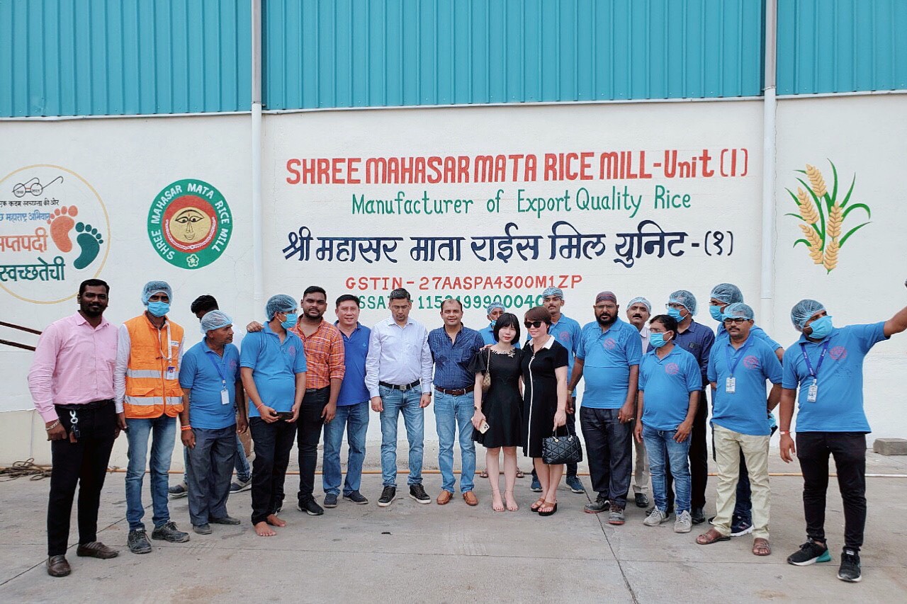 Nhiều điểm nhấn trong chuyến công tác thăm nhà máy gạo Shree Mahasar Mata Rice Mill tại Ấn Độ của GĐ.Nguyễn Thị Ánh